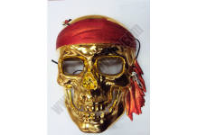Gold & Silver Pirate Mask