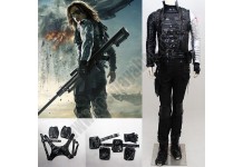 Winter Soldier Costume Accesories Suit